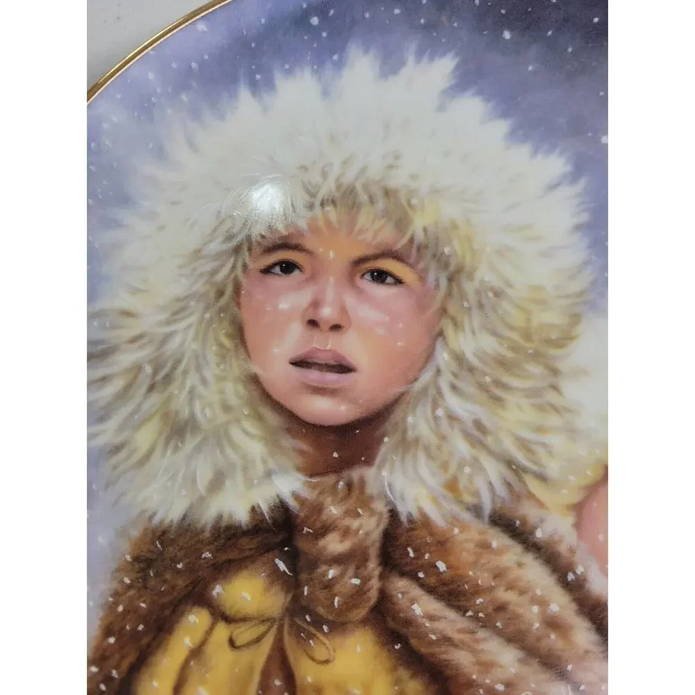 1991 Artaffects Christmas Journey #3467 Gregory Perillo Collectible Plate 9.5